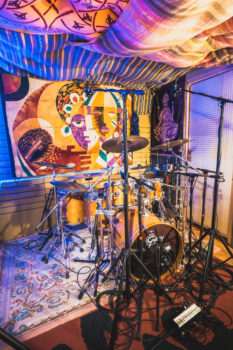 Drums, batterie studio, prises de son