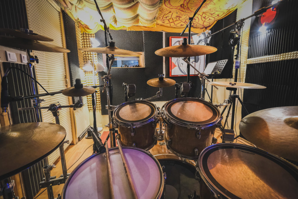 Prises de son drums, voix, guitares et basse